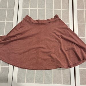 Charlotte Russe Mauve Skater Skirt